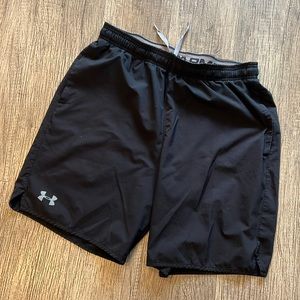 Mens Black Under Armour Shorts